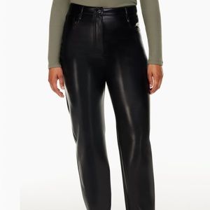 Aritzia Melina pants, black, new with tags